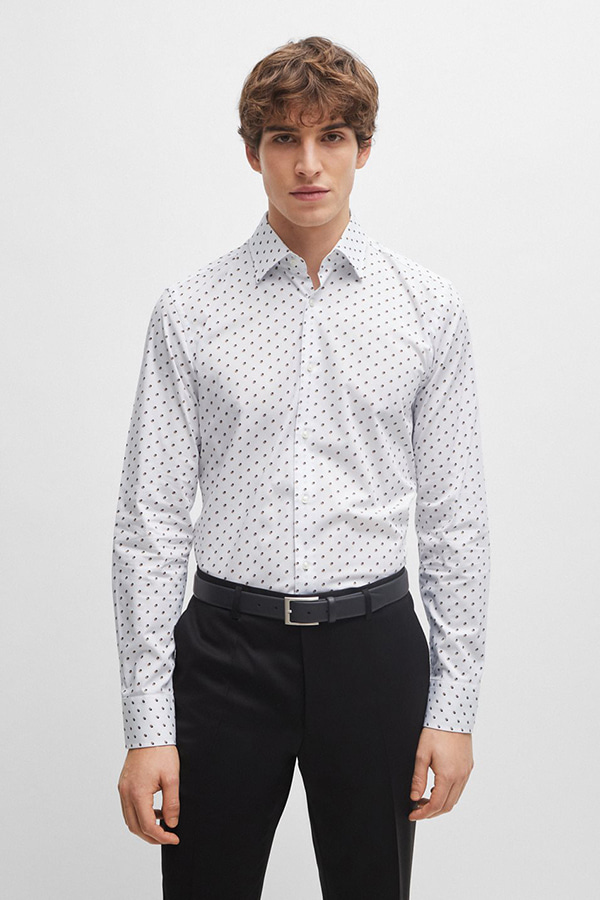 ΠΟΥΚΑΜΙΣΟ BOSS - 100 ΛΕΥΚΟ